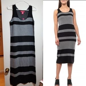 Catherine Malandrino striped sweater dress